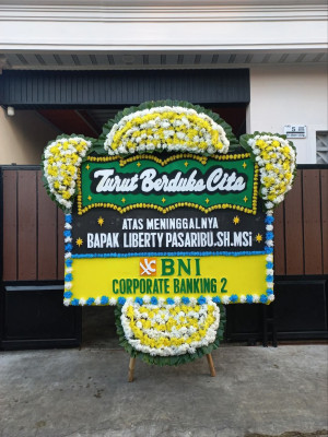 Papan Bunga Duka di Karangnunggal