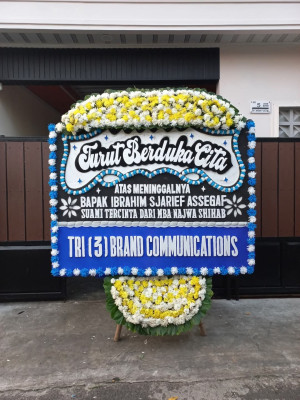 Papan Bunga Duka di Karangnunggal